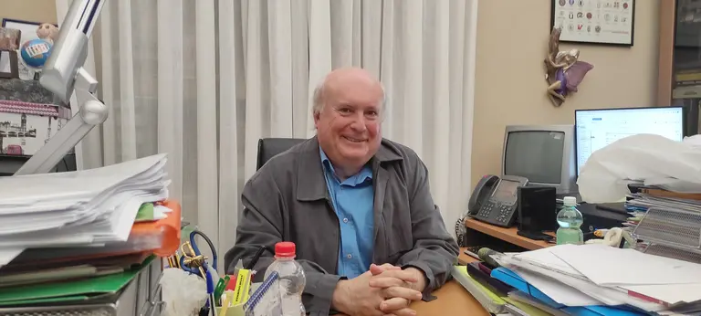 Jos&eacute; Mar&iacute;a nos recibe en su despacho // FOTO: &Aacute;lvaro Arribas