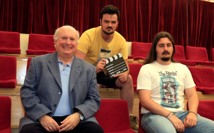 &Aacute;lvaro Arribas junto con Pedro Carrillo y Jos&eacute; Mar&iacute;a Ses&eacute;