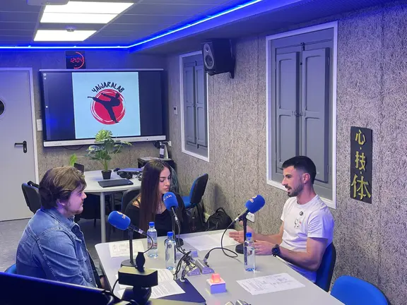 Jes&uacute;s L&oacute;pez, profesor de artes marciales en el municipio de Mula