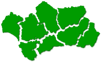 Mapa Andalucía / Junta de Andalucía