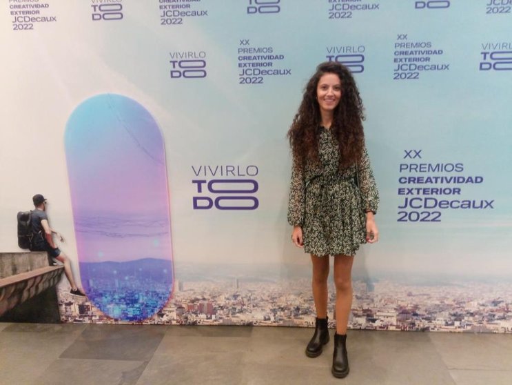 Laura Vicente en los Premios JCDecaux