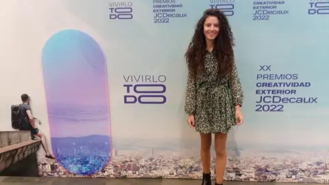 Laura Vicente en los Premios JCDecaux