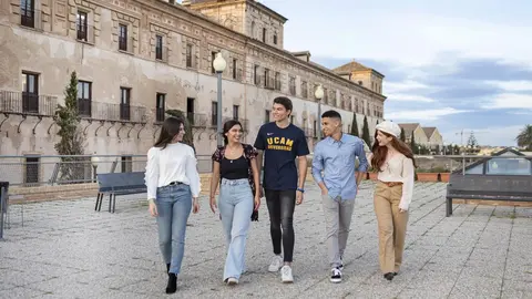Estudiantes de la UCAM