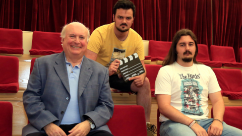 &Aacute;lvaro Arribas junto con Pedro Carrillo y Jos&eacute; Mar&iacute;a Ses&eacute;