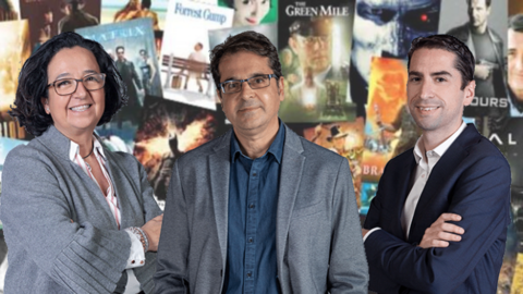 M&ordf; Dolores Lor&aacute;n, Enrique Arroyas y Sergio Albaladejo