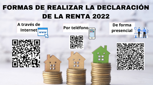 FORMAS DE REALIZAR LA DECLARACIÓN DE LA RENTA 2022