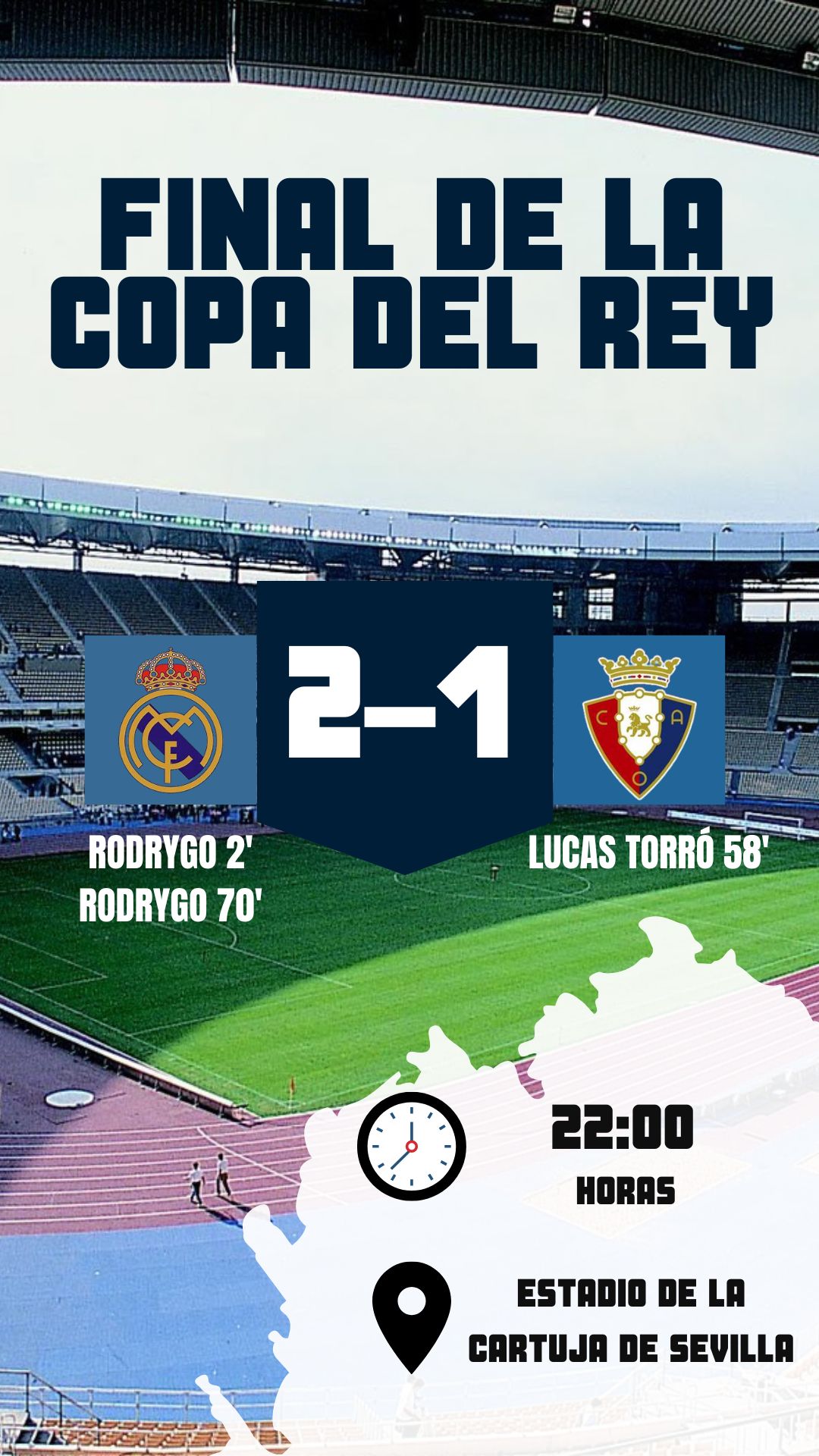 Historia de instagram media parte partido de fútbol deportivo verde (1)